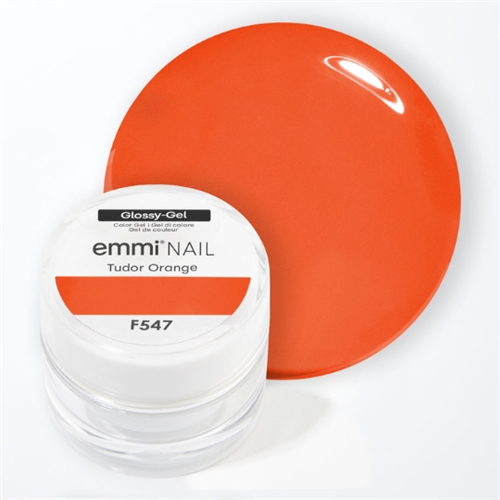 Glossy-Gel Tudor Orange  - F547 *Vegan